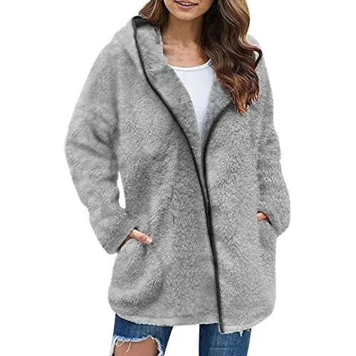 Produktbild: Cocila Black of Friday Weihnachten Damen Übergangsmantel Regenparka Damen Wasserdicht Trenchcoat Damen Mit Kapuze Sommerjacke Damen Leicht Lang 3 In 1 Damen Outdoor Mantel Meine Bestellung