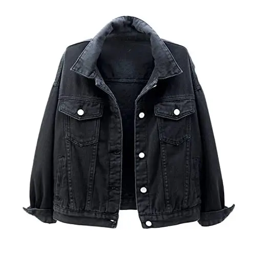 Produktbild: Cocila Black of Friday Weihnachten Steppmantel Damen Leicht Übergang Damen Parka Warm Gefüttert Trenchcoat Damen Schwarz Kurz Winterjacke Umstandsmode Damen Meine Bestellungen Sale Angebote