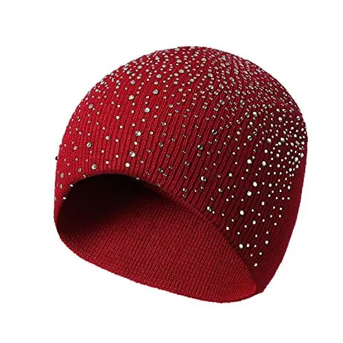 Produktbild: Cocila Black of Friday Weihnachten Wollmuetze Herren Winter Kappe Herren Schwarz Beanie Muetze Erwachsene Mit Fleece Gefuetterte Bommelmuetze Junge Metallica Mütze Herren My Orders Sale Angebote