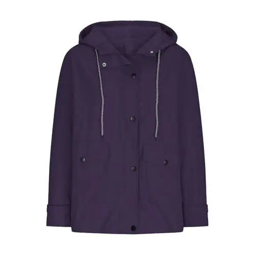 Produktbild: Cocila Black of Friday Winterjacke Damen Damen Mantel Winter Parka Damen Fall Lang Dufflecoat Damen Mit Kapuze Western Jacke Damen Lammfellmantel Damen Echt Fleecepulli Damen Mein Bestellung Sale