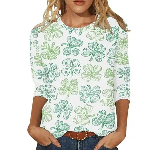 Produktbild: Cocila Damen Tshirt Sale Angebote Marken Bluse Lindgruen Damen Damen-T-Shirts Pullover Damen Braun Shirt Damen Fledermausaermel Top Schwarz Damen Elegant XXL Damen Sommer Kleidung Sale