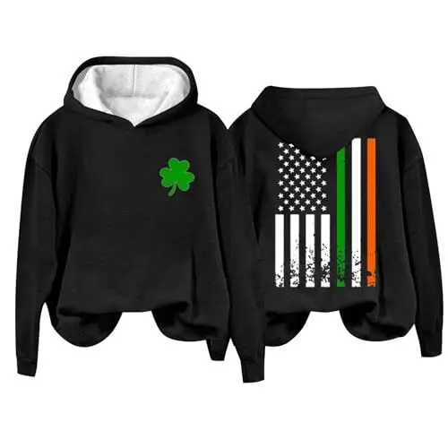 Produktbild: Cocila Damenmode Black of Friday Hoodie Damen Sommer Dünn Sweatpullover Damen Mit Kapuze Bomber Sweatjacke Damen Pullover Damen Lang Große Größen Damen Mantel Oversized Letzte Bestellungen Anzeigen