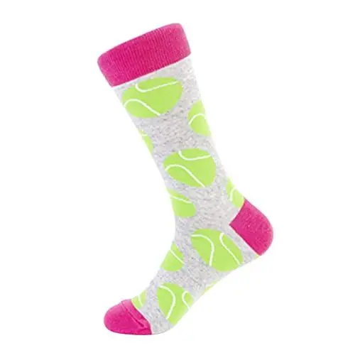 Produktbild: Cocila Männer Und Frauen Strümpfe Modetrend Baseball Fußball Basketball Tennis Ganzjahres Baumwollsocken Sneaker Socken Herren Damen Lang Lustige Tennissocken Weiß Lange Für Mädchen 46 Grüne