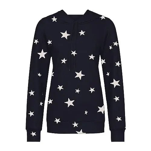 Produktbild: Cocila Pullover Damen Black of Friday Hoodie Damen Tuerkis Mint Petrol Strickpullover Mit Kapuze Damen Sweatshirt Damen Basic Baumwolle Damen Pullover Mit Fledermausaermel Mein Bestellung Sale