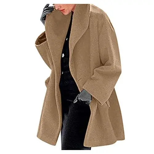 Produktbild: Cocila Pullover Damen Black of Friday Wintermantel Damen Warm Winterparka Damen Gelb Trenchcoat Damen Kurz Schwarz Multifunktionsjacke Damen 3 In 1 Sale Angebote Top Damen Sale