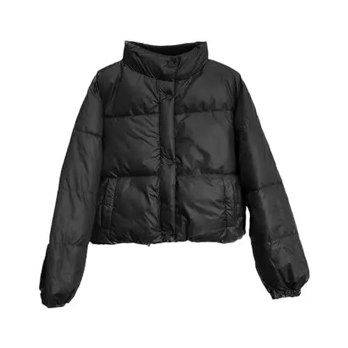Produktbild: Cocila Sale Angebote Blitzangebote Damen Winter Mantel Kurzparka Damen Trenchcoat Kurz Damen Mädchen Jacke 140 Winter Mantel Große Kapuze Wassersäule Wasserdicht Danenkleidung Sale Sale