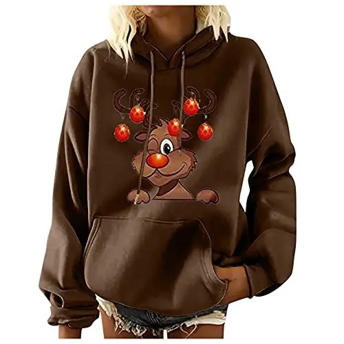 Produktbild: Cocila Sale Angebote Hoodie Damen Hellblau Damen Pullover Herbst Große Größen Sweatjacke Damen Mit Kapuze Hellblau Sweatshirt Jacke Lang Damen Sweatjacke Beige Meine Bestellungen Anzeigen 24