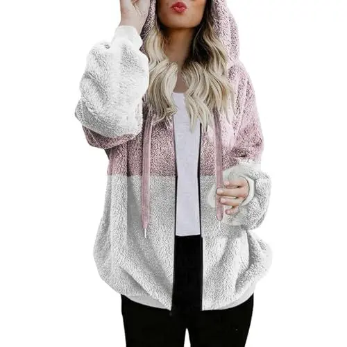 Produktbild: Cocila Same Day Angebote Sale Damen Winter Mantel Parka Große Größen Dufflecoat Damen Winter Damen Softshell Jacket Damen Mantel Lang Mit Kapuze Wassersäule Wasserdicht Meine Bestellung