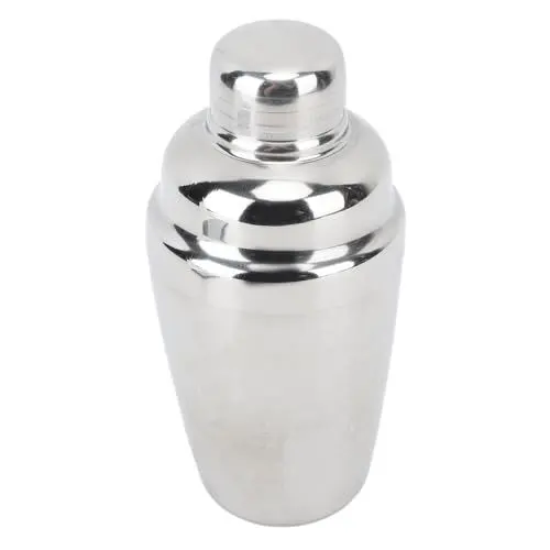 Produktbild: Cocktail-Shaker, 304 Edelstahl-Shaker, ergonomisches Design für einfaches Mischen, Martini-Shaker, vielseitig einsetzbar für die Zubereitung von Cocktails, leicht zu reinigen (250ML)