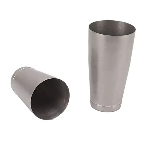 Produktbild: Cocktail-Shaker aus 304 Edelstahl, Premium-Barkeeper-Mixer für Partys und Picknicks (Antik-Finish mit Bodenschale)
