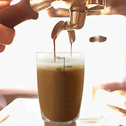 Produktbild: Cocktailshaker Set Anti-Leakage-transparenter PC-Harz-Cocktail-Shaker-Mixer mit Edelstahl Bar Scale-Drink-Shaker-Flaschenbar-Pub-Werkzeug(500ML)