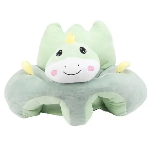 Produktbild: Cocoarm Baby-Sofa-Stützstuhl, Baby Sitzstuhl Sitzstuhlbezug, Kleinkind-Sitzkissen Plüschsessel Sofa Stuhl Baby Sitzhilfe Stützsitz Lernen Sitzen Sicherheitssitz 21,7 x 21,7 Zoll