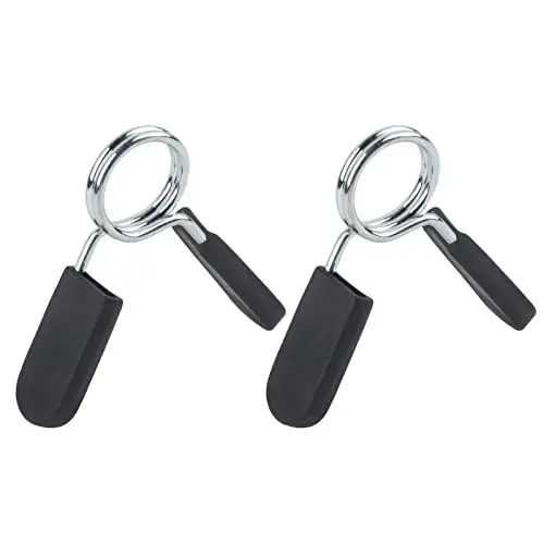 Produktbild: Cocoarm Bar Weigh Clips 2 Stück/1 Paar Hantelverschlüsse Feder-Feststeller 25Mm Durchmesser Federverschlüsse Federclip Hantelstangen Verschluss Klemmen Langhantel-Kragen Clips Hantelbefestigung Für Ha