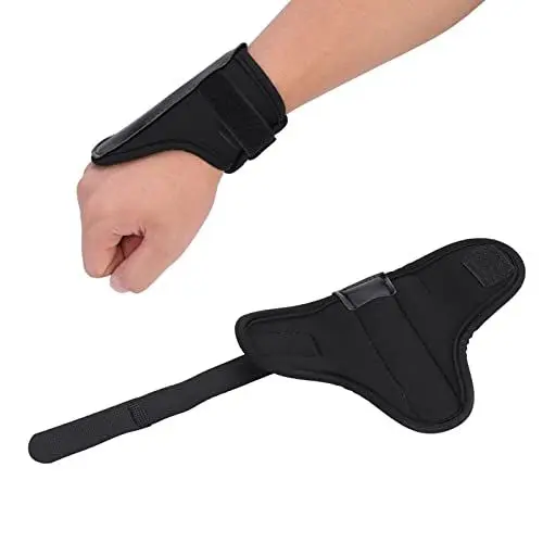 Produktbild: Cocoarm Handgelenk-Trainingshilfe, Golfschwung-Handgelenk-Fixator aus Neopren + PU, Handgelenkbandage, Schwungkorrektur, Trainingshilfe für Alle Golfer, Glatte Oberfläche für Alle