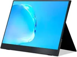 Produktbild: cocopar Tragbarer Monitor 15,6 Zoll FHD HDR FreeSync Zero Frame USB-C-Computerdisplay mit Dual-Typ-C-Mini-HDMI für Laptop-PC-Telefon Mac Surface Xbox PS4-Switch, mit Smart Cover