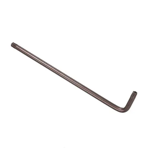 Produktbild: CoCud Manipulationssicherer Torx-Schlüssel T40 Torx S2 Stahl L-Form Stern Schraubenschlüssel - (Verwendung: für Grundlegende Hausreparaturen und Mechanische Wartung) 1Stk