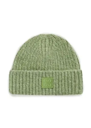 Produktbild: CODELLO Damen Mütze mit Monogramm-Patch (DE/NL/SE/PL, Alphanumerisch, Einheitsgröße, grün)