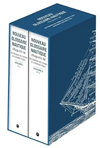 Produktbild: Coffret 2 volumes Nouveau glossaire nautique d'Augustin Jal - - Dictionnaire des termes de la marine: Coffret en 2 volumes : Volume 1, A-L ·· Volume 2, M-Z