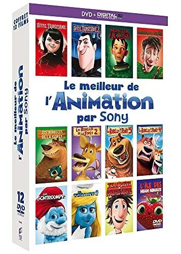 Produktbild: Coffret le meilleur de l'animation par sony 12 films (FR Import)