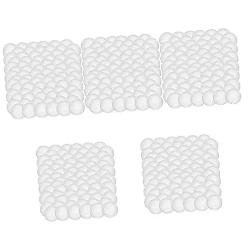 Produktbild: COHEALI 5 Sets Massive Glaskugelperlen Mini-glas Verschiedene Farben Einfach Zu Verwenden Kompakt 2000 Stück X 5