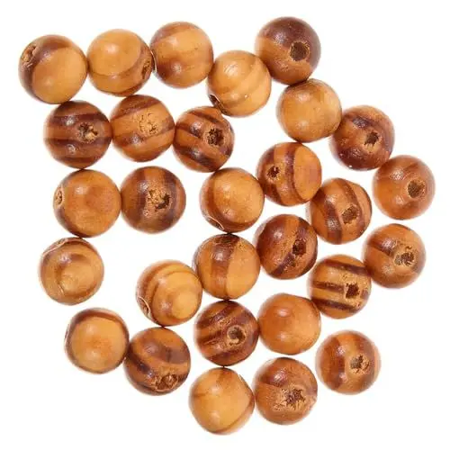 Produktbild: COHEALI Natürliche Holzperlen Bastelperlen Armbandperlen-set für Jungen und Mädchen Zubehör