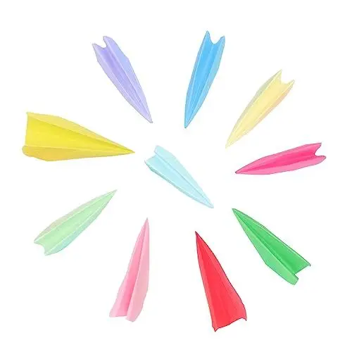 Produktbild: COHEALI 100st Requisiten Für Partyatmosphäre Kinder Werfen Kinder Fliegendes Spielzeug Origami Für Kinder Kinderspielzeug Kinder Fliegen Flugzeug Spielzeug Für Babypuppen Papier