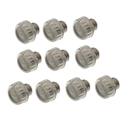 Produktbild: COHEALI 10 Stk Salon Schere Schalld?mpfer. Salonschere- Silksenser. Haarschere Silcenser Haarscher ?f?ngern Salonschere- Silkender. Haupt Metall Friseurwerkzeug