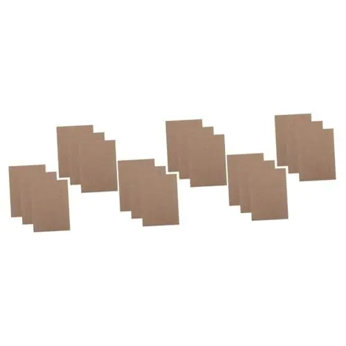 Produktbild: COHEALI 18 Blätter geprägtes Papier Probetafeln herstellen Wiederverwendbare Blumenpresse Blumenpressbretter basteln für Kinder bastelmaterial für Kinder Presswerkzeuge Pflanzenpresse