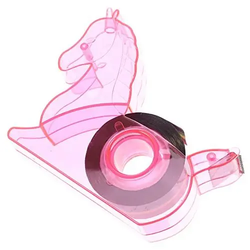 Produktbild: COHEALI 1 Satz Bandschneider Klebebandspender für Kinder Spender für Washi-Klebeband Flamingo-Aufkleber Klebeband-Organizer scrapbook scheckheft Aufkleber Zubehör Aufkleberspender Plastik