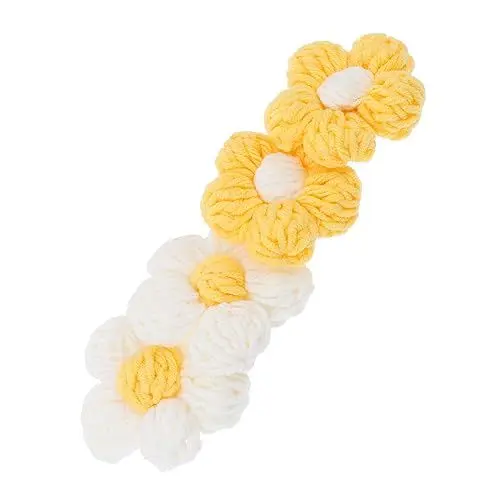Produktbild: COHEALI Dekorative Spitzenblumen Zum Nähen 4 Stück Applikation Blumenornament für Handy Schmuck Dekoration Accessoire Heimdekoration