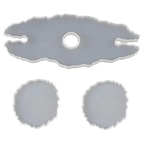Produktbild: COHEALI 1 Set DIY Weinbecherhalter Untersetzer Getränkehalter Professioneller Brillenhalter Gießen Kreativer DIY Weinglashalter Glashalter Rack Kunststoff Weiß