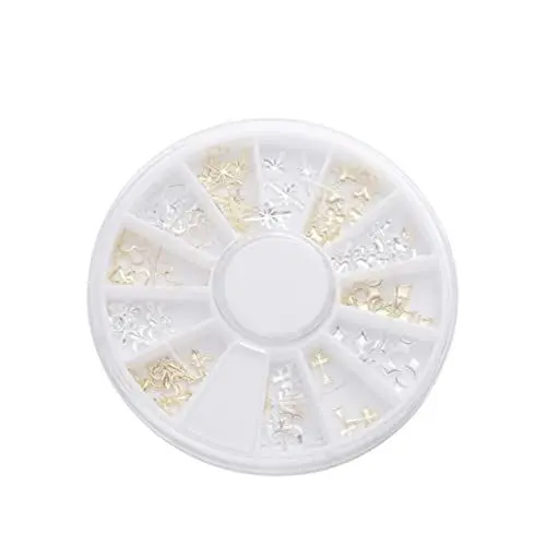 Produktbild: COHEALI Nagelkunst-metalldekor 18er-pack Nagelkunst-nieten-design-dekorationen Für Frauen Und Mädchen