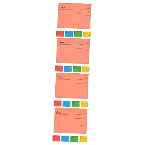 Produktbild: COHEALI 20 Stk Mappe Halter Coupon-Aufbewahrungs-Organizer aufbewahrungssack storage pockets gutschein Aktenordner Tasche für und Quittungen tragbar Aktenschränke a4