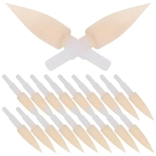 Produktbild: COHEALI 20pcs Soft Calligraphy Pen Tipps Schwamm Kalligraphie Stift Ersatzstift -tipps Für Kalligraphie