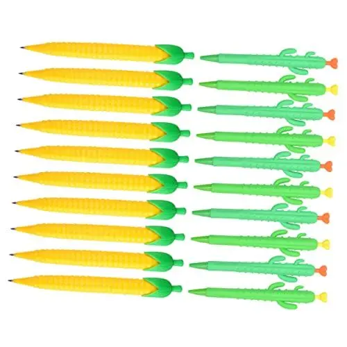 Produktbild: COHEALI 20st Cartoon Druckbleistift Bleistifte Kinder Bleistift Süßer Druckbleistift Zeichentrickstifte Für Kinder Mechanische Zeichenstifte -karottenstifte Stifte + Bleistift Plastik