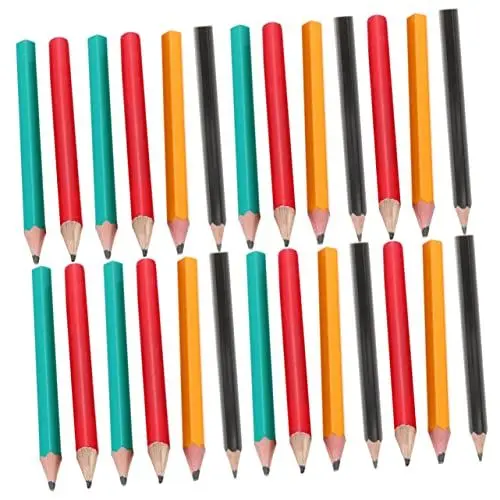 Produktbild: COHEALI 240 Stk Bleistift schreibkladde kinder stifte malerzubehör löschbarer stift wegradierbare kugelschreiber spicketstift Künstlerstift kurze hose Dreieck Kreide Zirkel Student Plastik