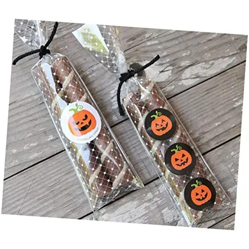 Produktbild: COHEALI 240 Stk Kürbis-aufkleber Halloween-aufkleber Zum Basteln Benutzerbild Kind Runden
