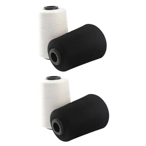 Produktbild: COHEALI Nähfaden 2 Sätze Nähgarn Polsterfaden Versäuberungsfaden Gummiband Nähen Quiltgarn Polyester-nähfäden Nähmaschinenfaden 2 Stück * 2 Polsterfaden Taube