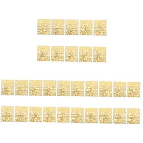 Produktbild: COHEALI 30 Blätter Alphanumerische Aufkleber stationäre Aufkleber Vinyl-Alphabet-Symbol-Aufkleber Buchstaben Aufkleber Scrapbook Stickers Aufkleber für DIY-Dekoration Umschläge Aufkleber