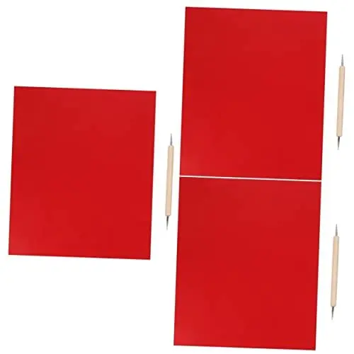 Produktbild: COHEALI 30 Stk Kreuzstichzeichnung Prägestift Stickerei Zeichnen Hitze Graphitübertragung Wasserlösliche Ölfarben Klare Farbe Abwaschbare Farbe Diy-kits Kreuzen Papier Das Bügeleisen