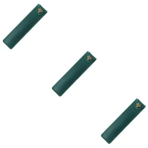 Produktbild: COHEALI 3St Mäppchen graceling gracy griffelmappe Stifthalter-Organisator braune Handtasche schöner Halter Reisebrieftasche Etui Schreibtisch Schutzhülle Veranstalter Geldbörse reisen
