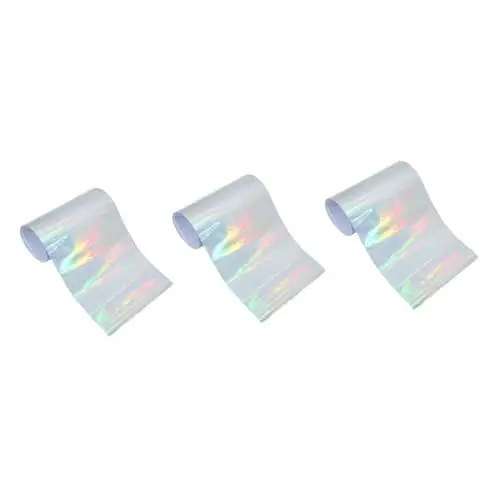 Produktbild: COHEALI 3 Rollen Beschriftungsaufkleber vinylfolie vinyl folie famili Buchstabenaufkleber Blumenaufkleber farbiger Vinylaufkleber Aufkleber für Trinkbecher Mini schmücken Tasse Blatt bopp
