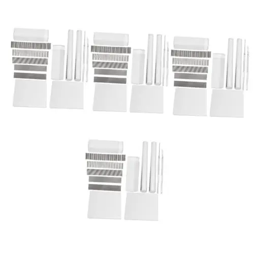 Produktbild: COHEALI 4 Sätze Töpferwerkzeug-Set spatel raclette ton werkzeug set polymer clay tools Tonwerkzeugset für Keramik Keramik-Schnitzmesser-Set Tonschnitzset Tonschrott-Set Tonschaber Plastik