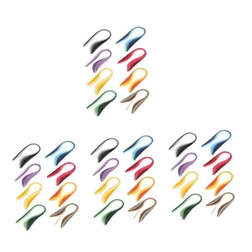 Produktbild: COHEALI 4 Stück 8 Farbige Papierstreifen Mit Farbverlauf Handwerkswerkzeuge Quilling Papierstreifen Selber Machen Bastelset Für Kinder Bastelset Als DIY-Ornament-kit Quilling-Set