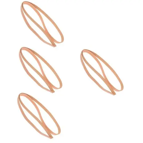 Produktbild: COHEALI 4 Stück Faden zur Herstellung von Armbändern Wildlederfaden Trainingsseil für Haustiere Gürtel Lederband Lederriemen schmuck basteln Lederseil selber Machen Lederschnur Rindsleder
