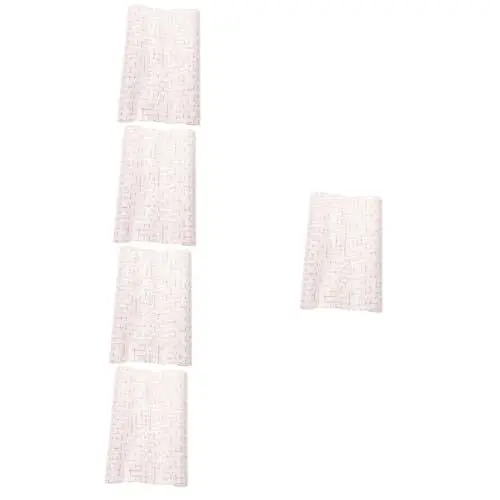 Produktbild: COHEALI 5 Blatt Vinyl Aufkleber Transparente Aufkleber Gitter Design Transferband Transferaufkleber Selbstklebendes Transferband Transferband Für Vinyl Transferbänder Tragbarer