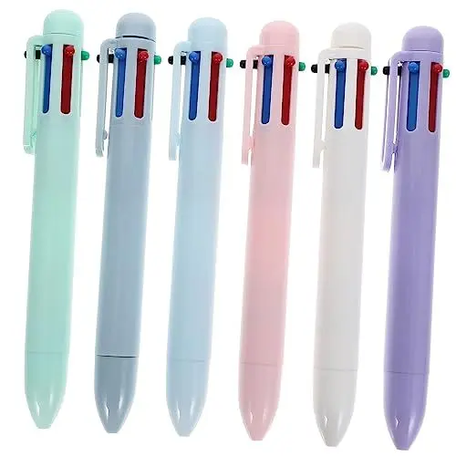 Produktbild: COHEALI Entzückende Macarons 6 Farbe Kugelschreiber Schreibstifte für Schule Home Supplies Portable