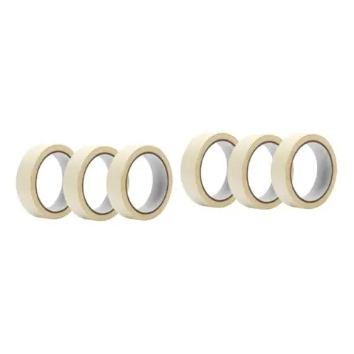 Produktbild: COHEALI 6 Rollen Abdeckband Papierfarbe Separates Klebeband Nachfüllung Farbband Klebeband Farbtrennmarkierung Abdeckklebeband Markierungsband Malerei Beschriftungsband