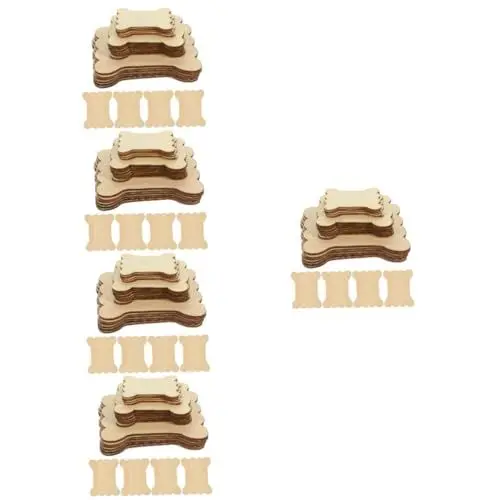 Produktbild: COHEALI 90 STK Wickelplatte gehäkelte Webmaschine Spule Nähfadenhalter Stickgarnhalter Fadenwickelbrett kabelbinderzange kabelclip Kreuzstichzubehör Zahnseide-Organizer hölzern Light Brown