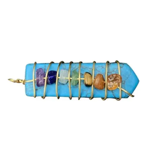 Produktbild: COHEALI Anhänger Anhänger Edelstein Halskette Gold Halsketten Charme Steinschmuck Für Frauen Damenschmuck Schmuck Für Frauen Halskette Edelstein-anhänger Edelsteinketten Für Damen Seil